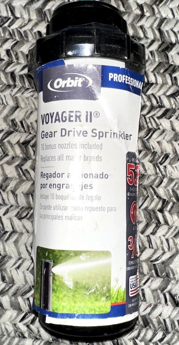 Orbit Voyager II 4 in. Adjustable Pop-Up Gear Drive Irrigation Sprinkler Head